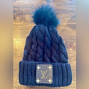Upcycled Luxury Brand Beanie